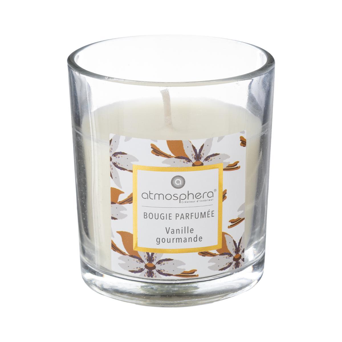 BOUGIE PARFUMEE VERRE VANILLE NEDA 110G