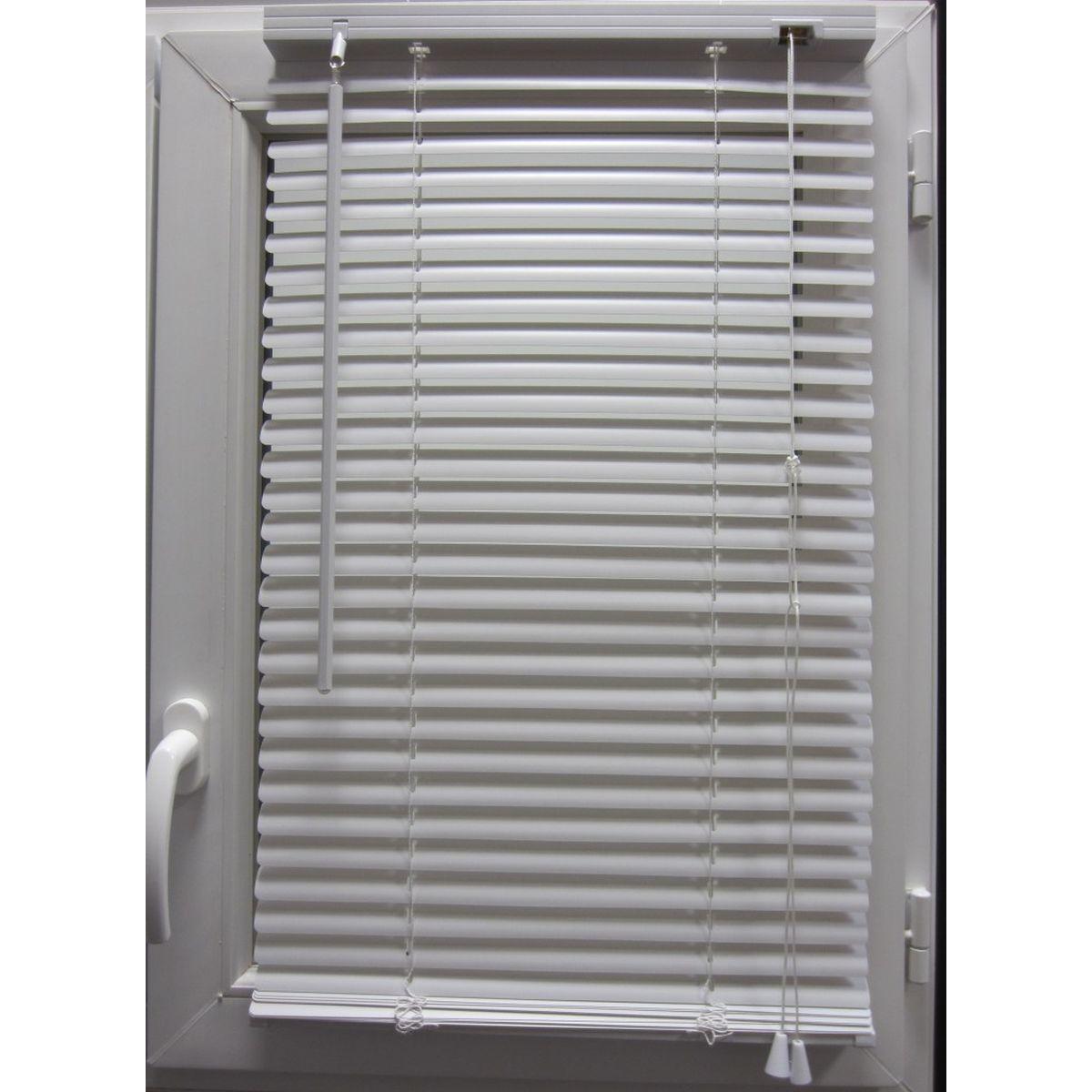 STORE VENITIEN PVC 85X185CM BLANC