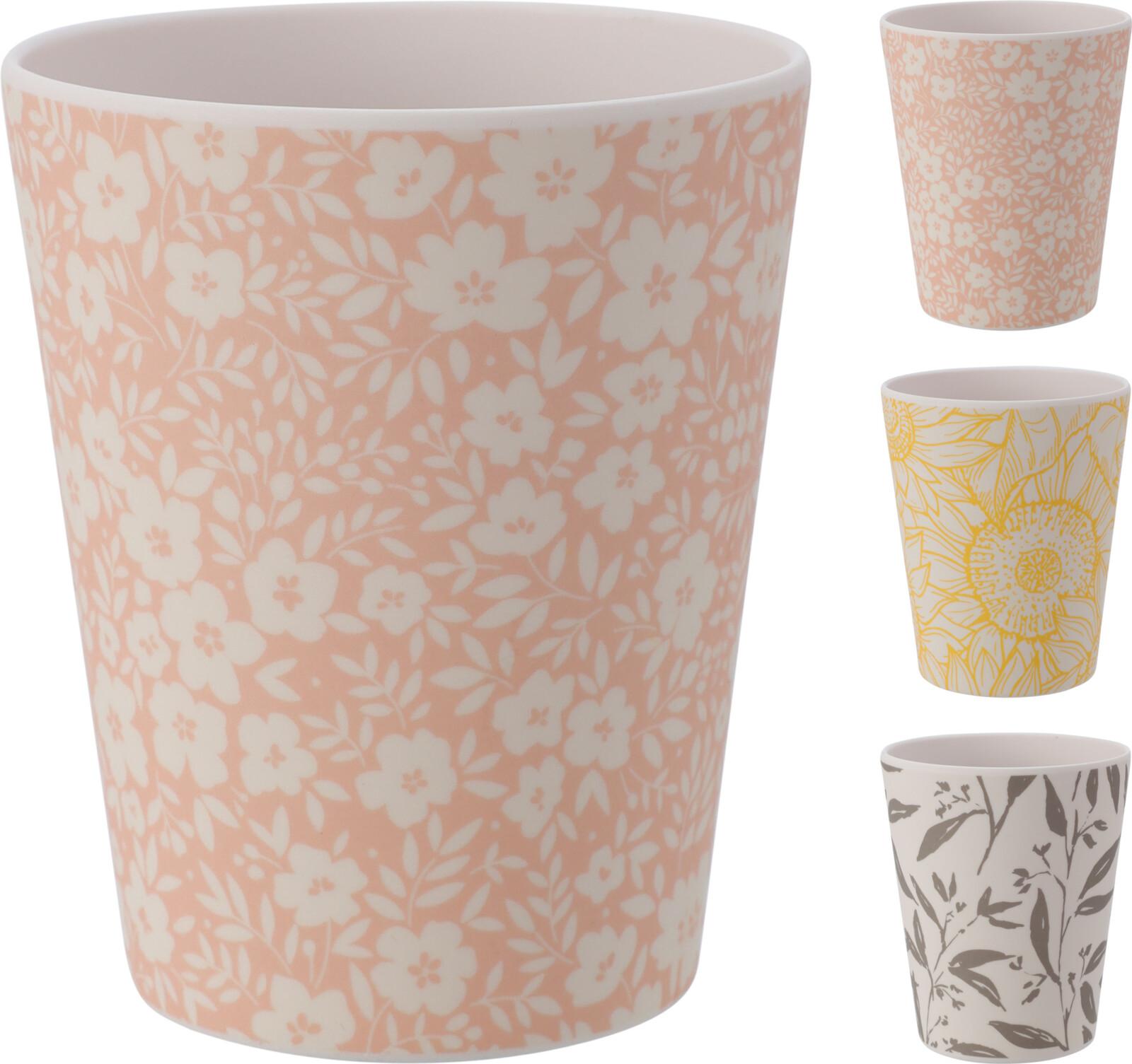 MUG FLORALE D.8X10CM