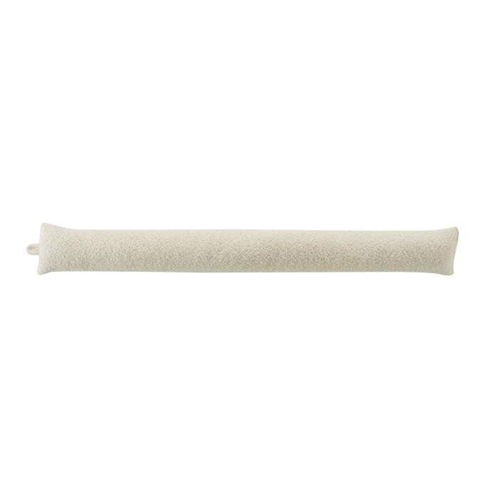 BAS DE PORTE 80X10CM BOUCLETTE UNI WOOLY NATUREL
