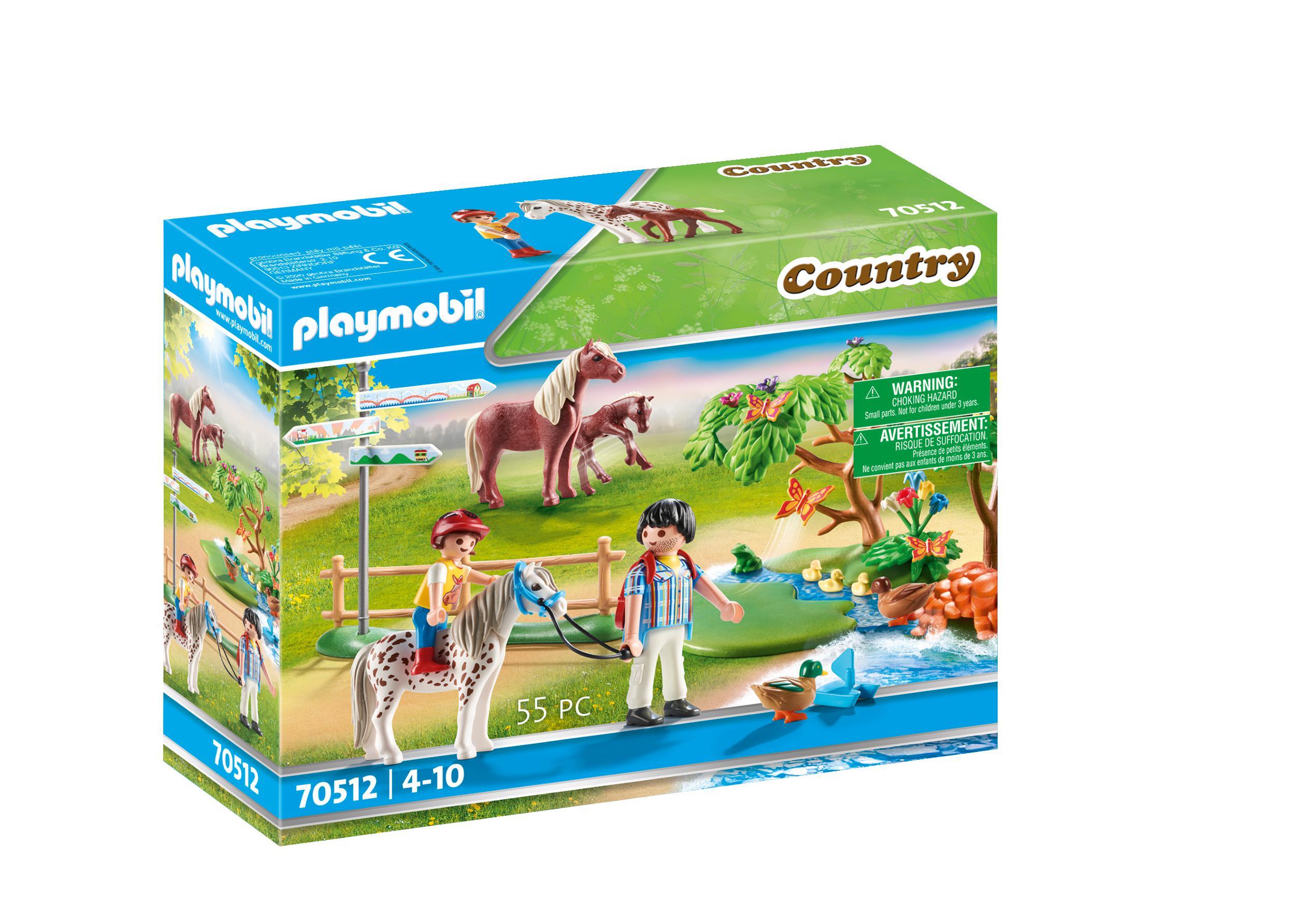 PLAYMOBIL RANDONNEURS ET ANIMAUX