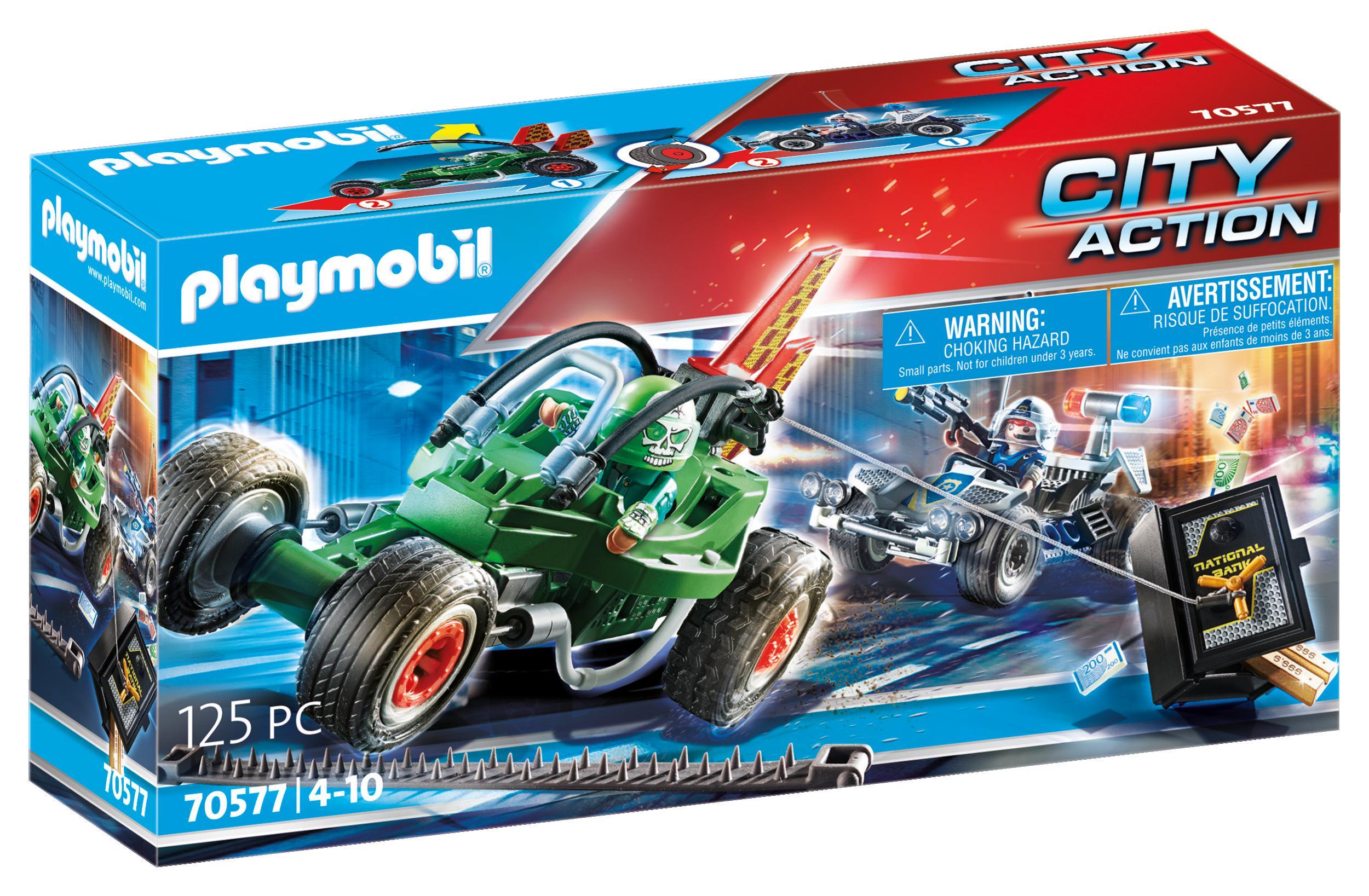 PLAYMOBIL KARTS DE POLICIER ET BANDIT