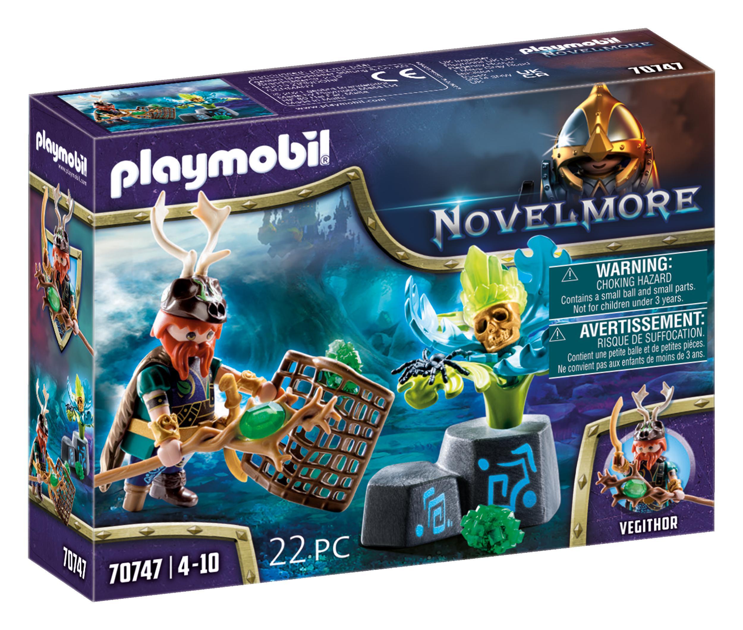 PLAYMOBIL VIOLET VALE MAGICIEN DES PLANTES