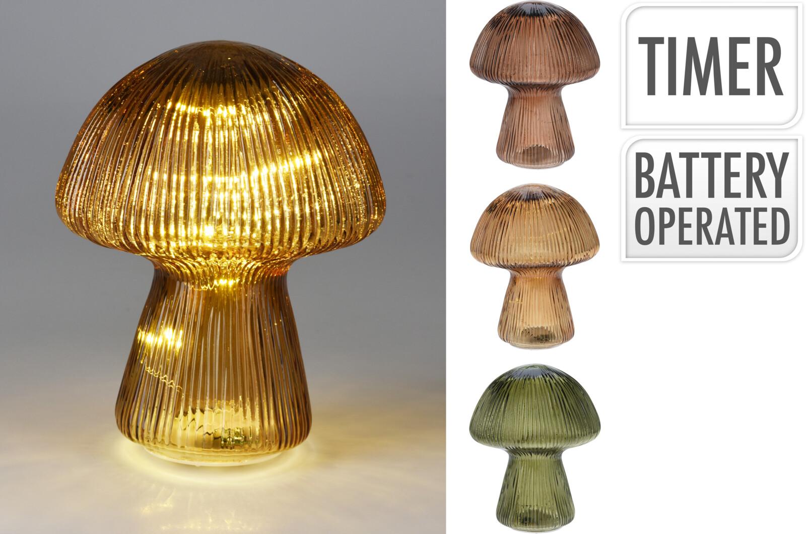 Maison Champignon Lumineuse Atmosphera - Déco LED Musicale Pour Intérieur, 12 Lumières