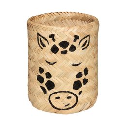 PANIER BAMBOU SAFARI D.20.5X27CM