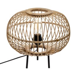 LAMPE A POSER TREPIED BAMBOU EADS