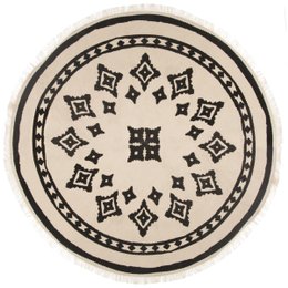 TAPIS ROND NOMADE D.90CM