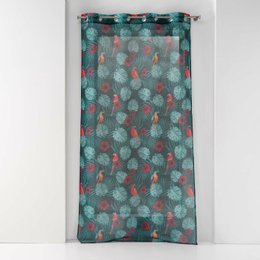 PANNEAU A OEILLETS 140X240CM IMPRIME CARACAS BLEU