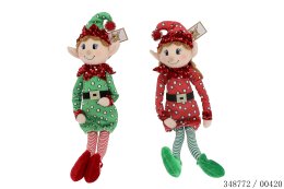 LUTIN ASSIS 15X9X53CM VERT ET ROUGE