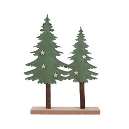 SAPINS ETOILES FEUTRINE A POSER H.28CM