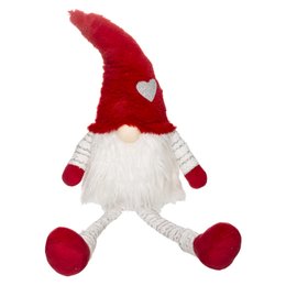 PERSONNAGE PERE NOEL SCANDINAVE ASSIS 64CM