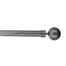 KIT EXT 210 380CM D.28MM EMBOUT GAIA GRIS NOIR