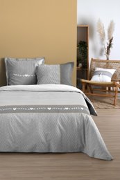 CANDICE HOUSSE COUETTE 260X240CM 2 TAIES OREILLER 63X63CM