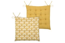 GREENMOOD GALETTE 38X38CM MOUTARDE