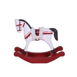 CHEVAL BASCULE DECORATIF 11X13CM