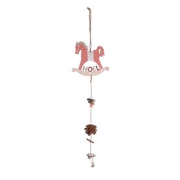SUSPENSION CHEVAL BASCULE POMME DE PIN
