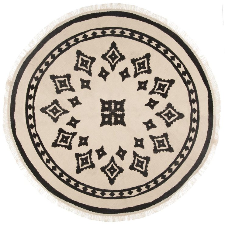 TAPIS ROND NOMADE D.90CM