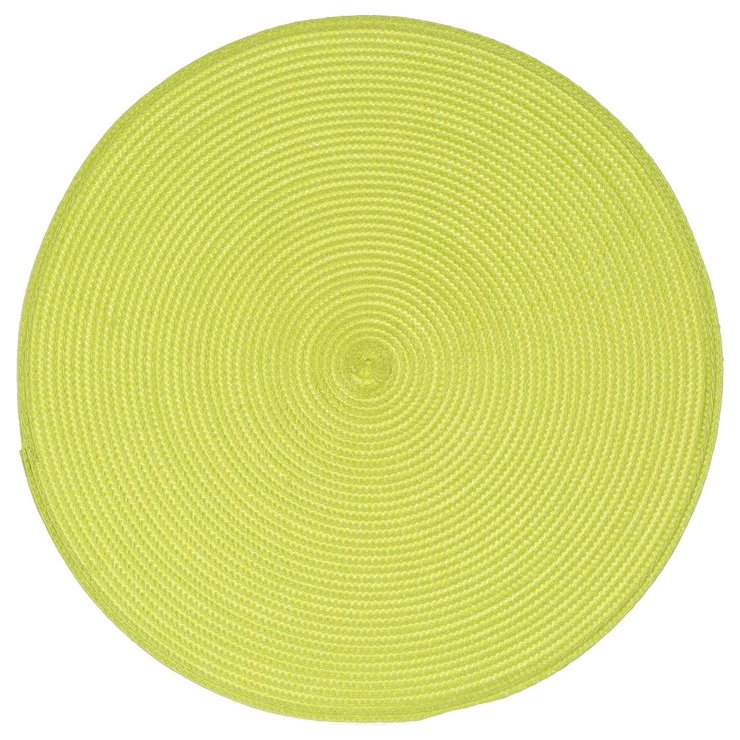 SET DE TABLE TRESSE ROND VERT