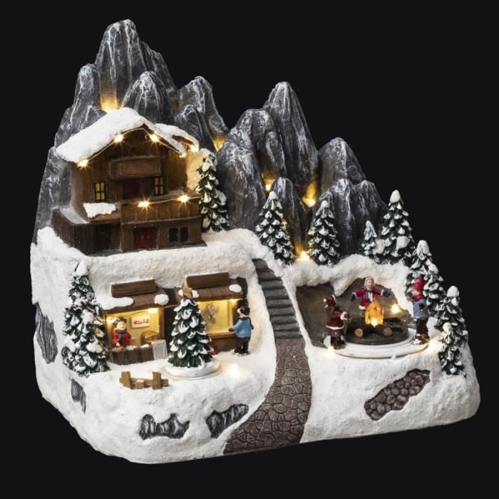 NUM 330 VILLAGE DE NOEL REFUGE ALTITUDE 21LEDS