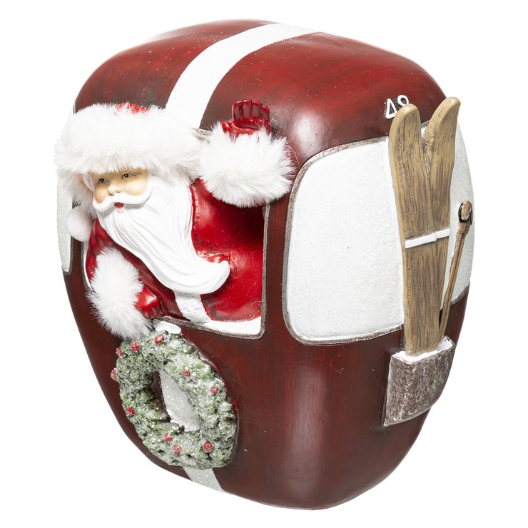 TELECABINE PERE NOEL H.20CM