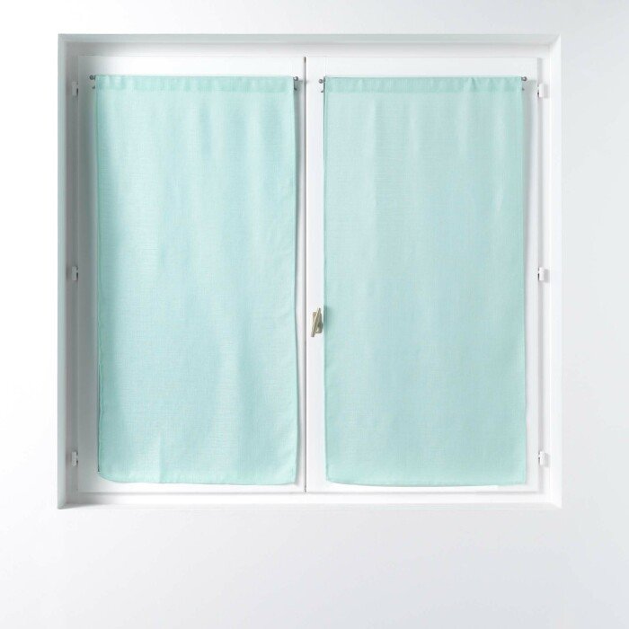 PAIRE DROITE PASSE TRINGLE 2X60X90CM SOANE MENTHE