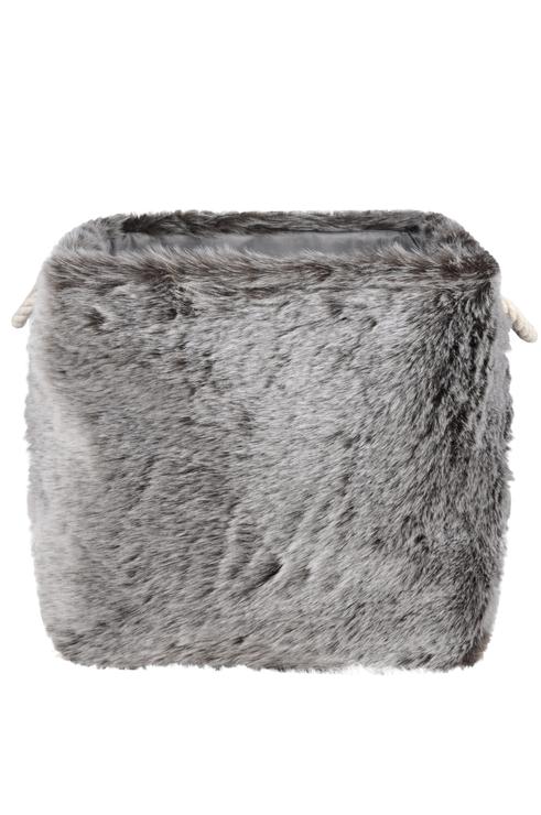 INUIT PANIER FOURRURE 36X36