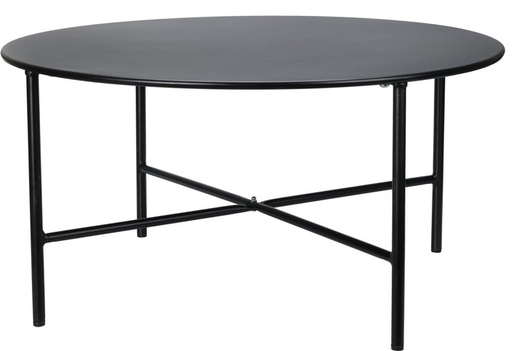 TABLE APPOINT ESSENTIEL OUTDOOR GRAPHITE LARGE 70XH35CM