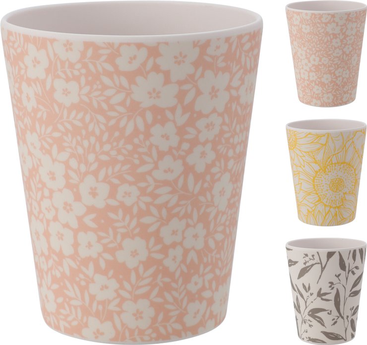 MUG FLORALE D.8X10CM