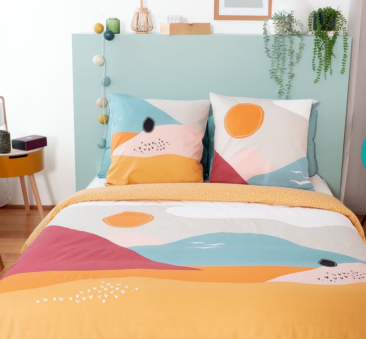 PARURE POLYCOTON 220X240CM VALLON