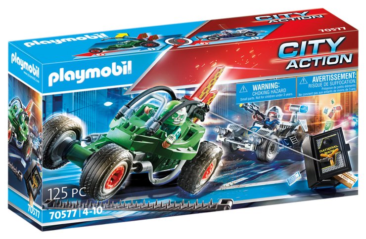 PLAYMOBIL KARTS DE POLICIER ET BANDIT