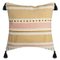 HOUSSE COUSSIN RAYURE PERLE 40X40CM