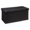 POUF DOUBLE PLIABLE NOIR