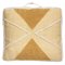COUSSIN SOL RECYCLE ROW OCRE 48X48CM