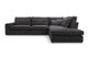 COBRA CANAPE ANGLE DROIT GRIS POSO 34