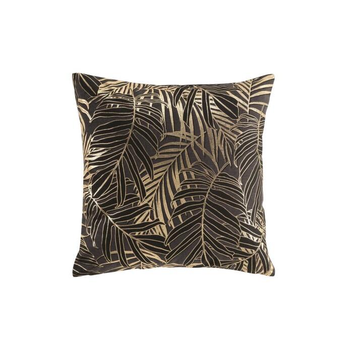 COUSSIN DEHOUSSABLE 45X45CM COTON IMP OR CLEMATITE