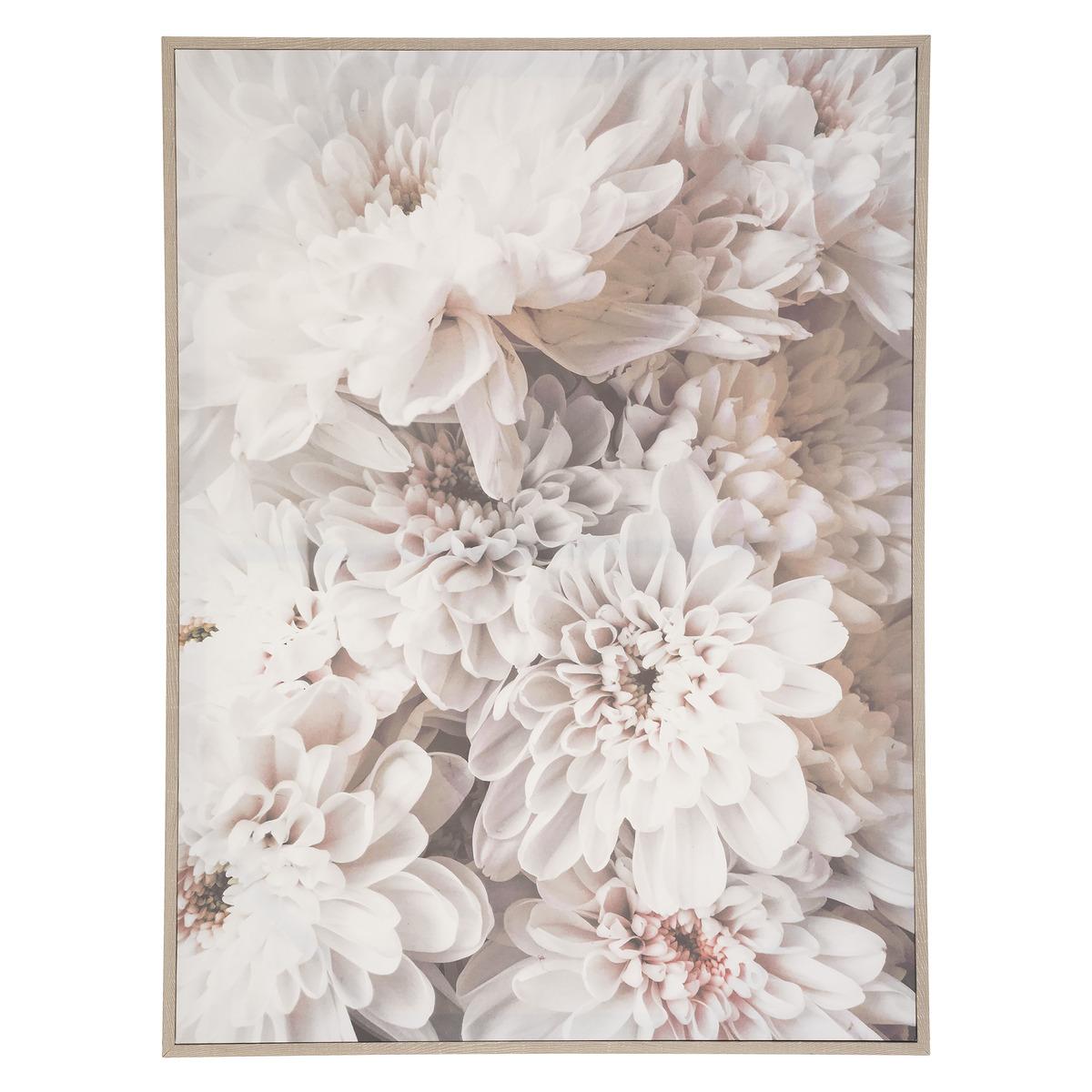 TOILE FLEUR 58X78CM