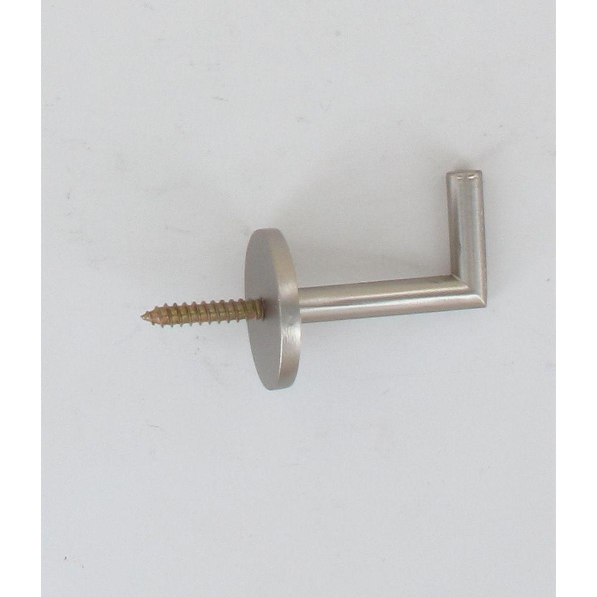 GOND DROIT 50MM X2 ARGENT MAT