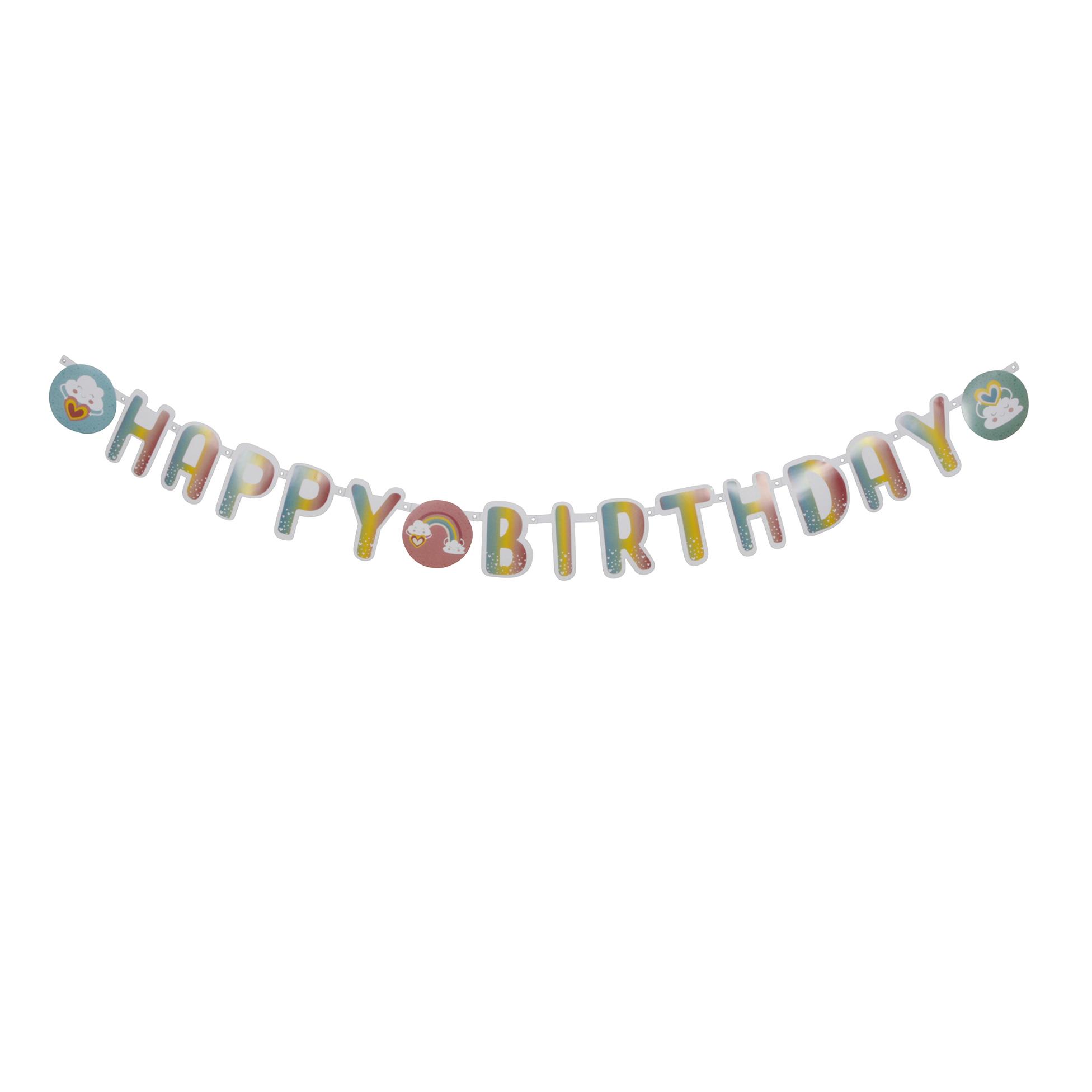 Guirlande lettres Joyeux Anniversaire - 2m