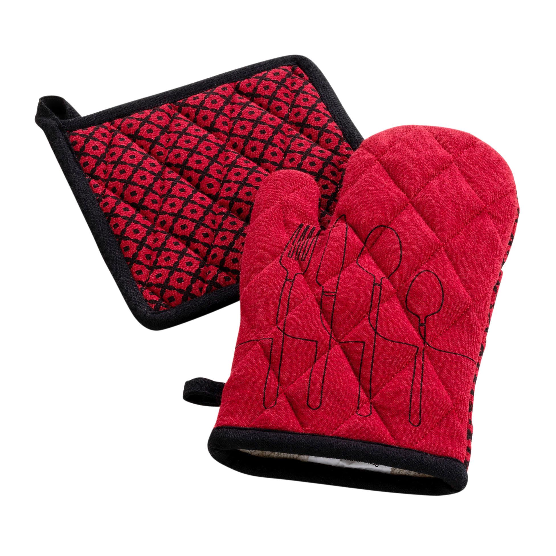 GANT ET MANIQUE RECYCLE IMPRIME BORAUX