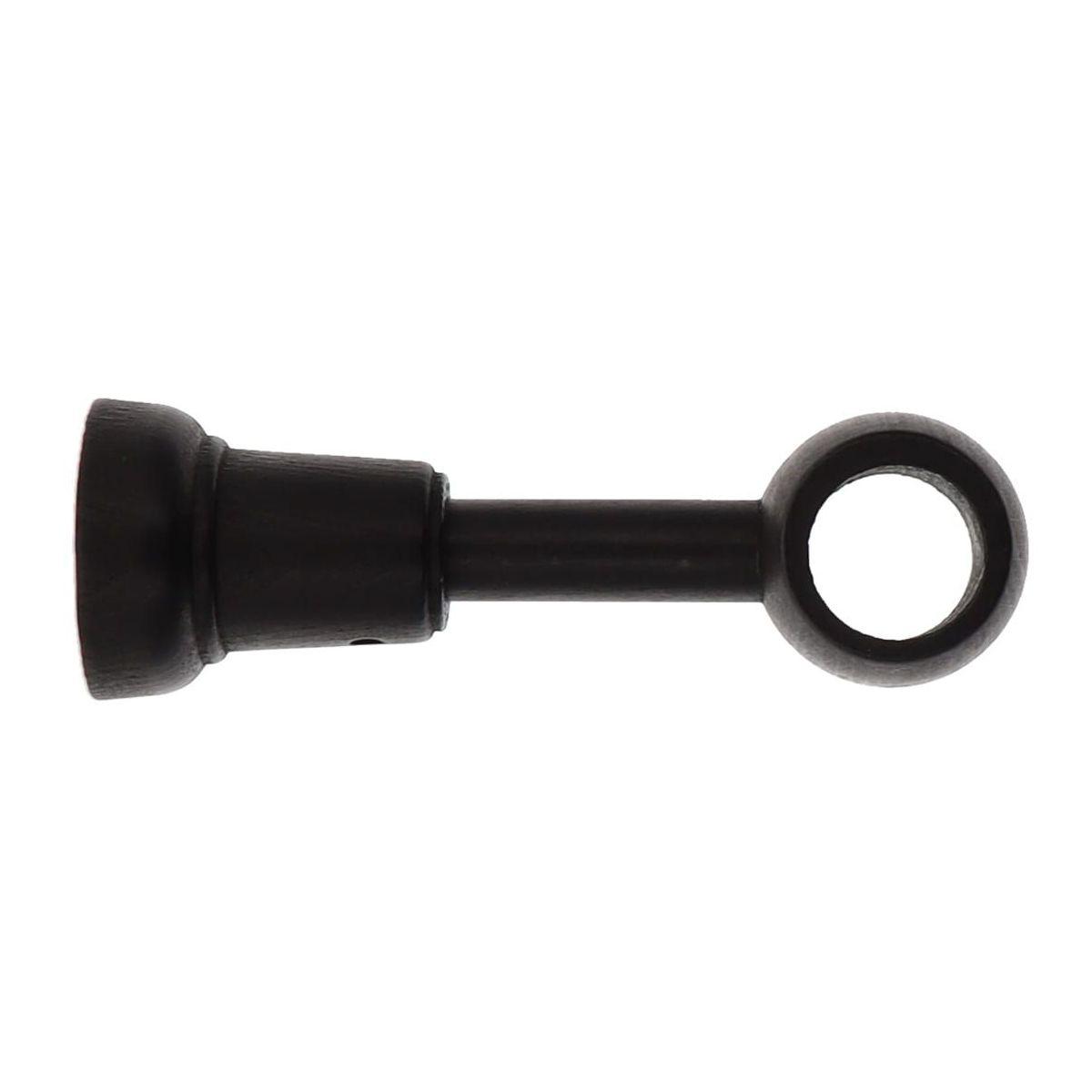 SUPPORT LONG REGLABLE D.28CM NOIR MAT