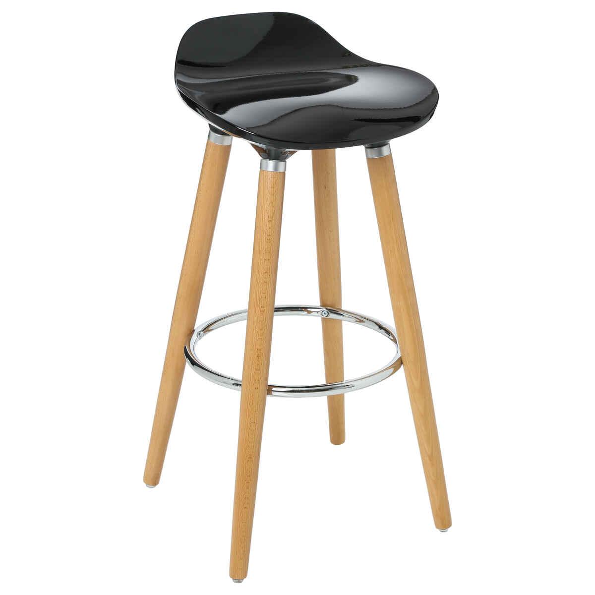 TABOURET DE BAR NOIR FILEL