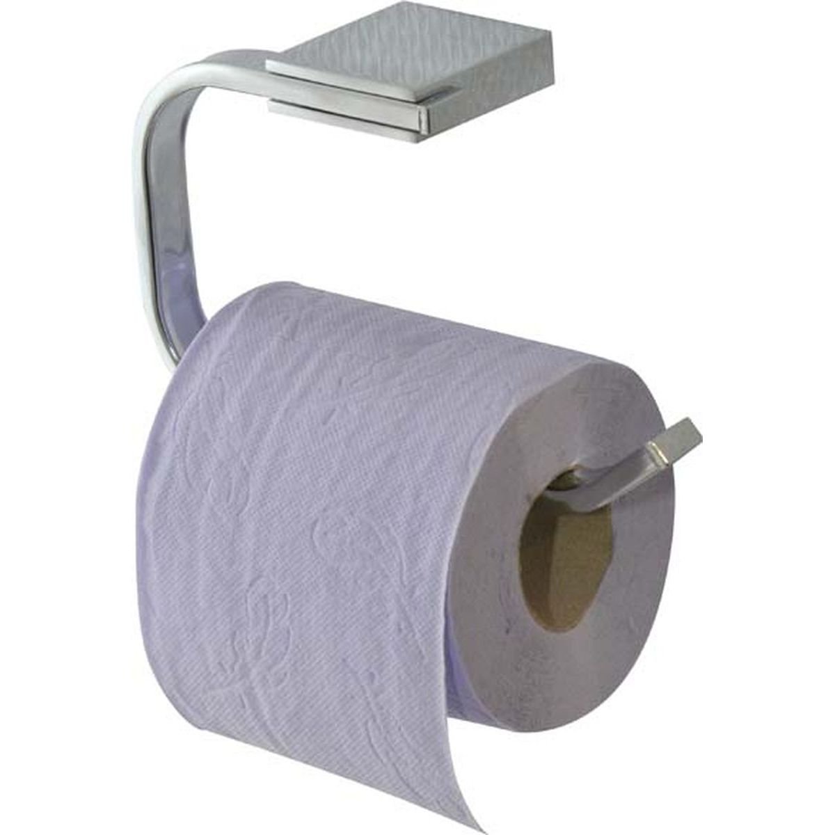 Réserve et dérouleur de papier toilette en métal - Design - ON RANGE TOUT