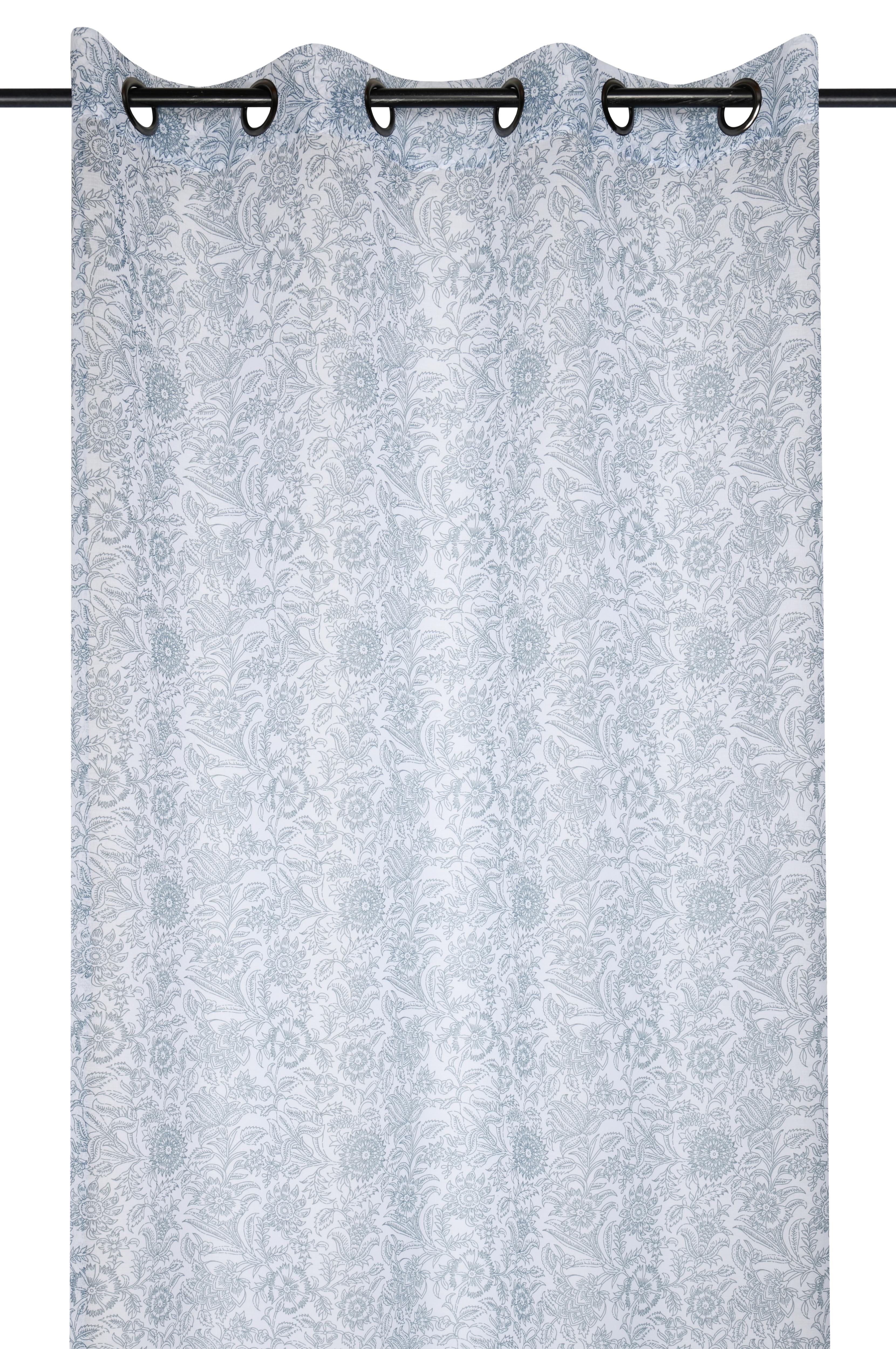 JULIANNE VOILE 140X260CM INDIGO
