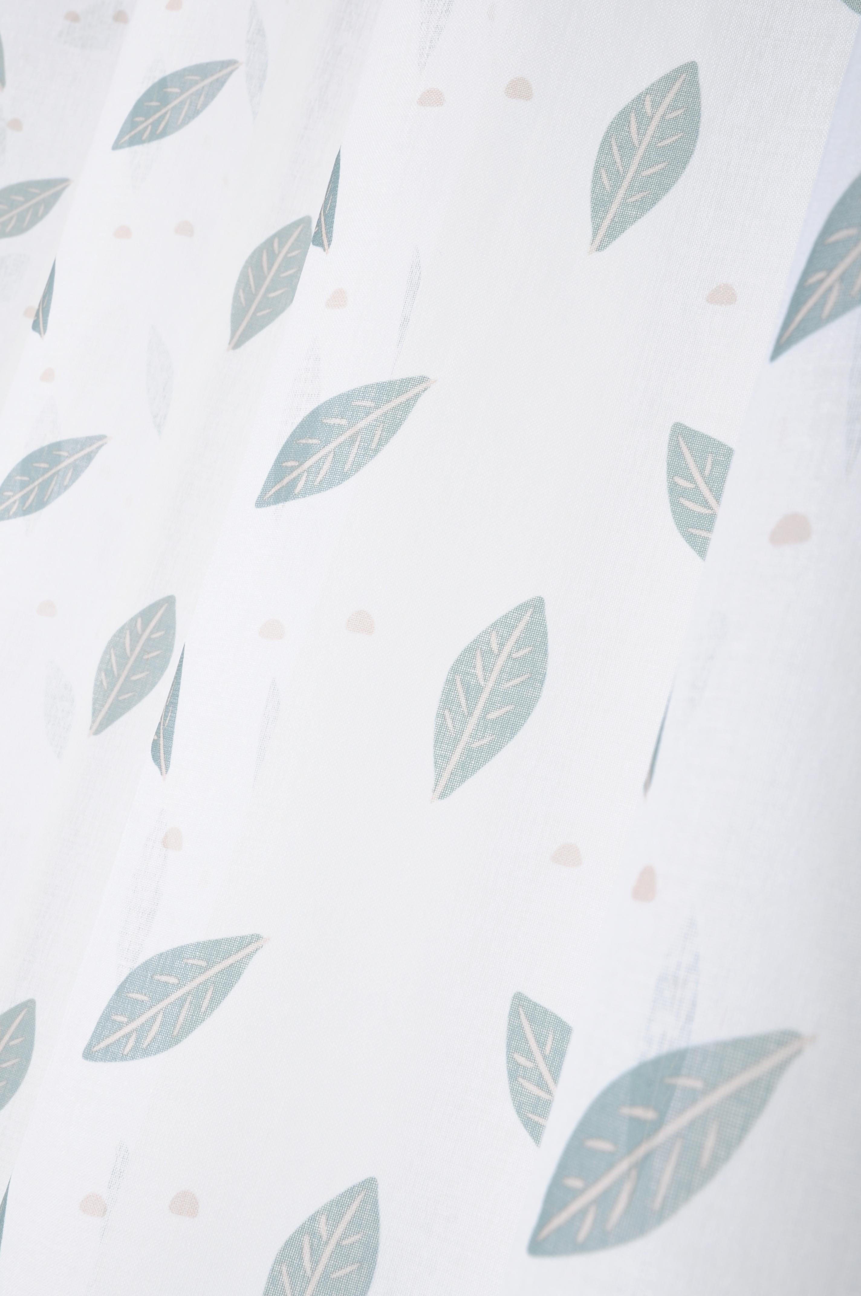 SATURNIN VOILE 135X260 BLANC