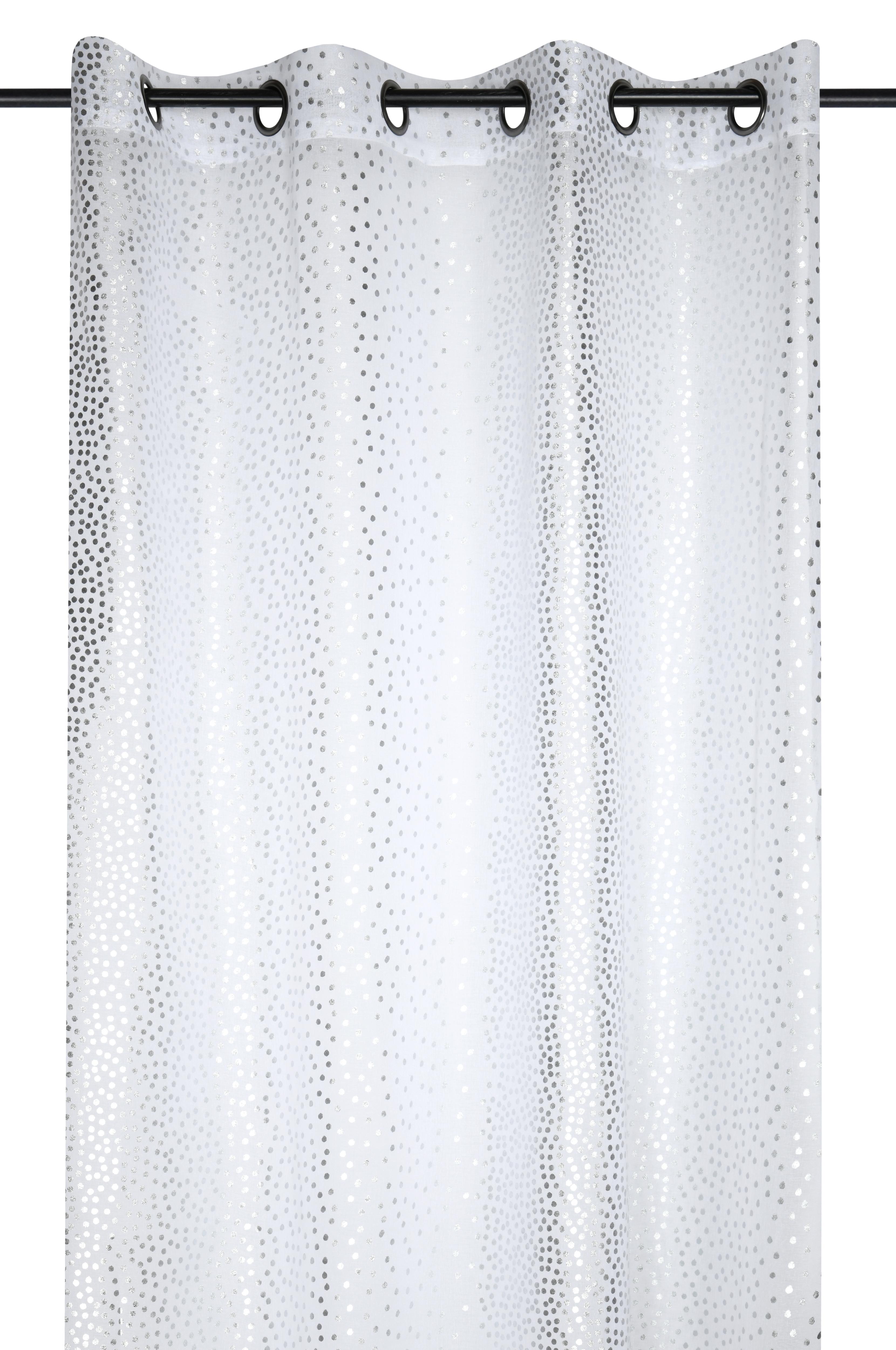 SHINE VOILE 140X260CM ARGENT