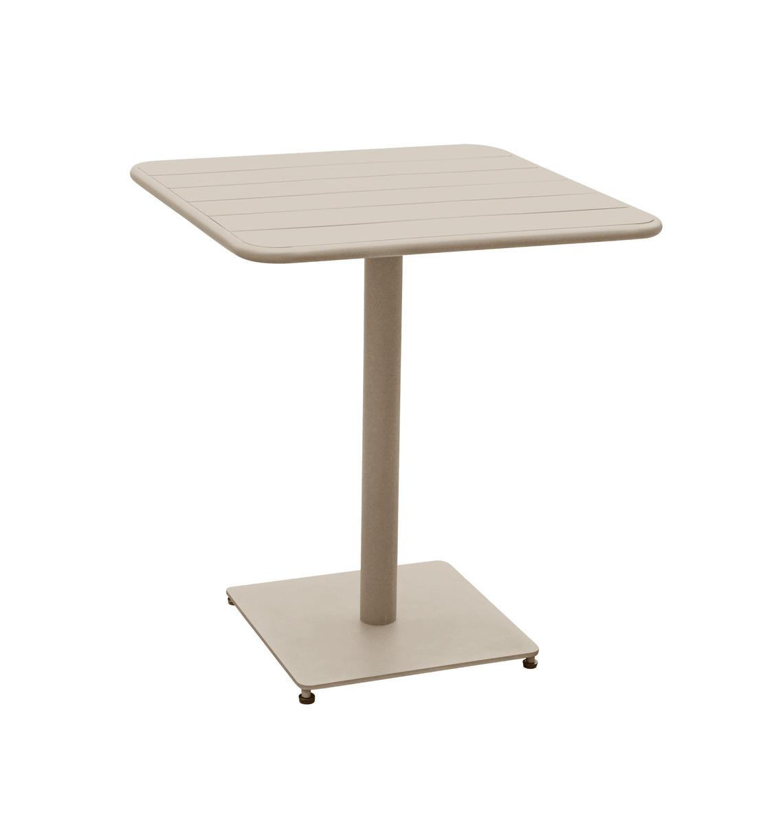 TABLE PHUKET CARREE ARGILE 2 PLACES