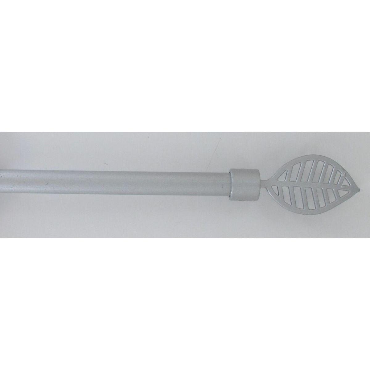 KIT EXT 120 210 CM D16 EMBOUT SEVIGNE GRIS LAQUE