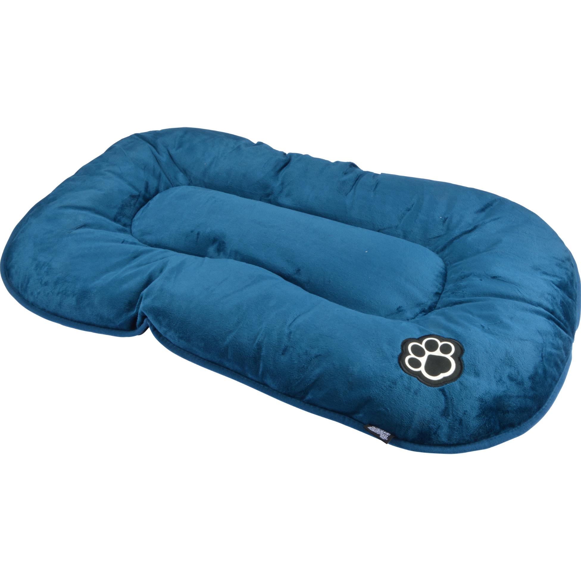 COUSSIN FLOCON REVERSIBLE 117X72CM PATCHY EMERAUDE CHARBON