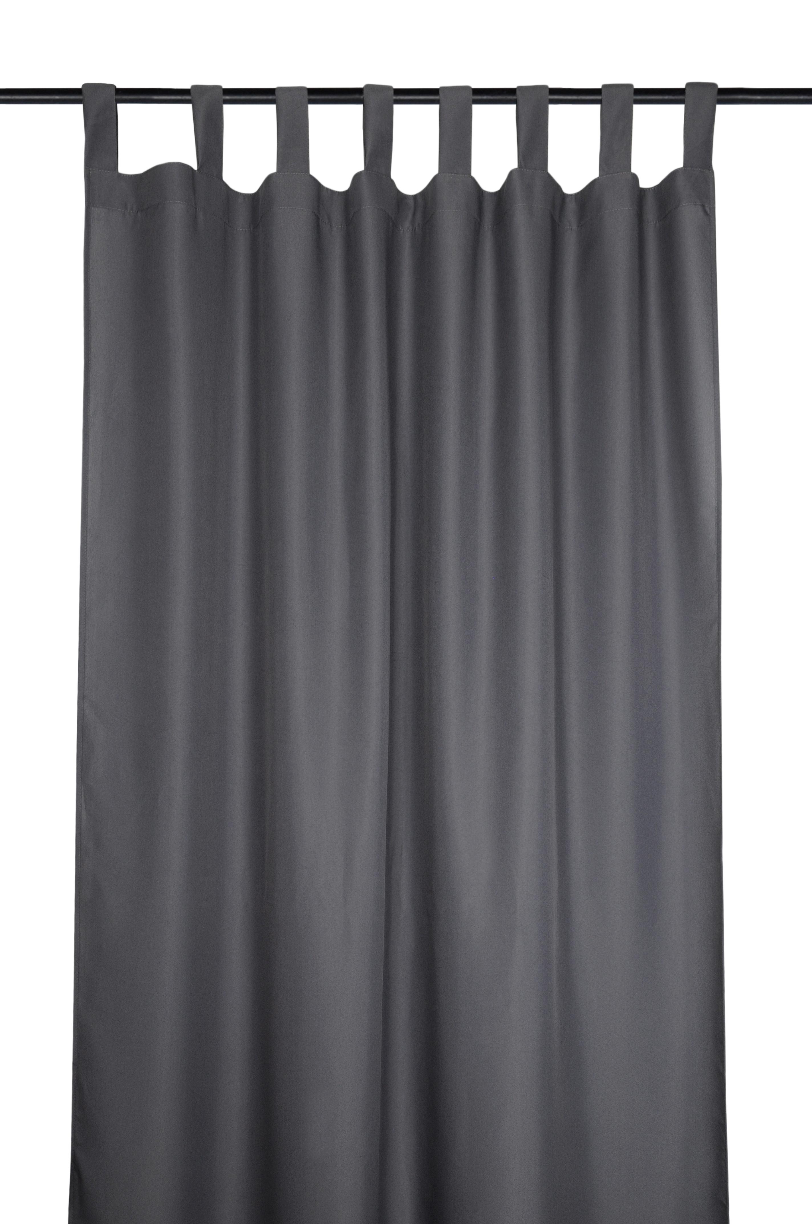 NELSON RIDEAU 135X260 PATTES ANTHRACITE