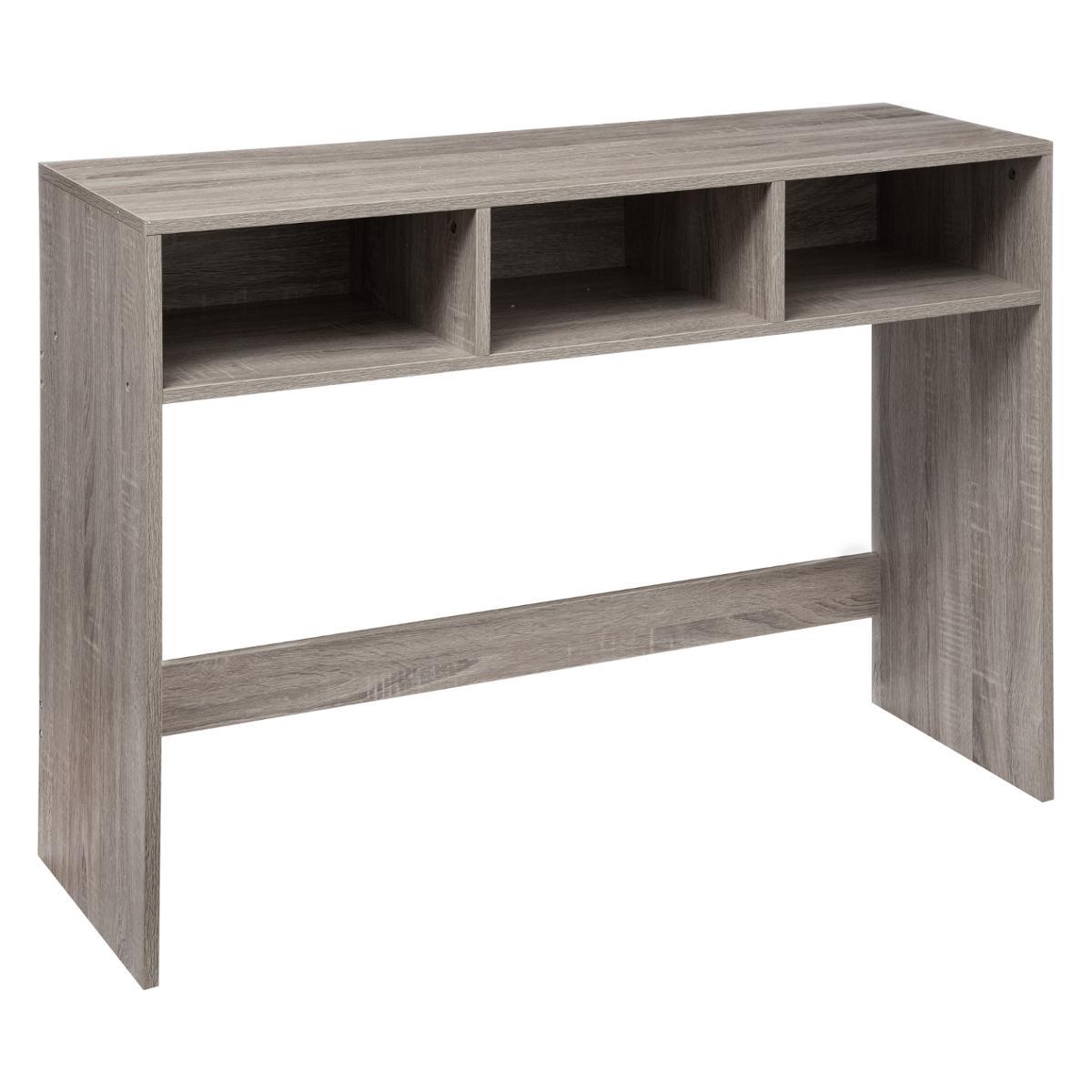 CONSOLE 3 CASES MIX GRIS